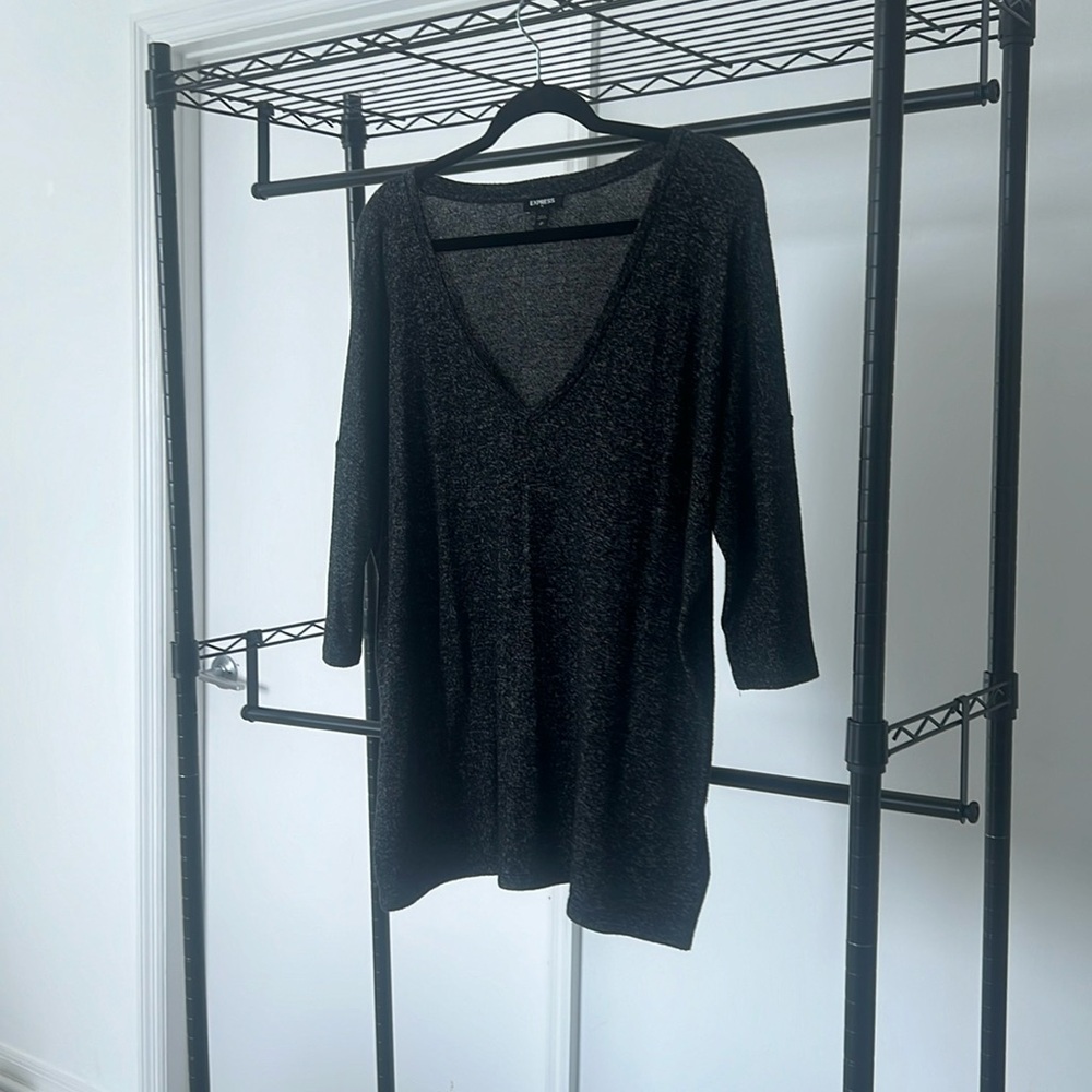 Dark Grey Express Long Sleeve